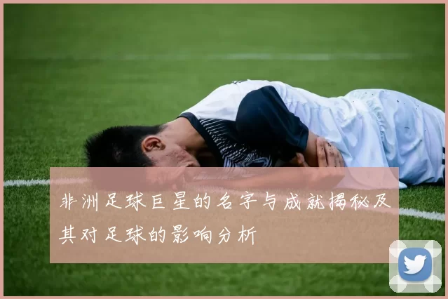 非洲足球巨星的名字与成就揭秘及其对足球的影响分析