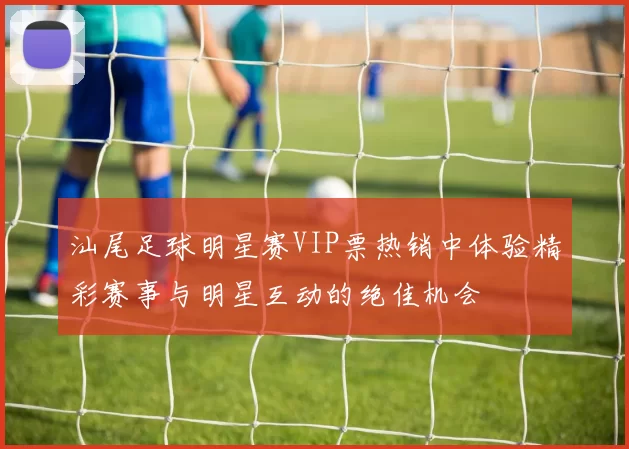 汕尾足球明星赛VIP票热销中体验精彩赛事与明星互动的绝佳机会
